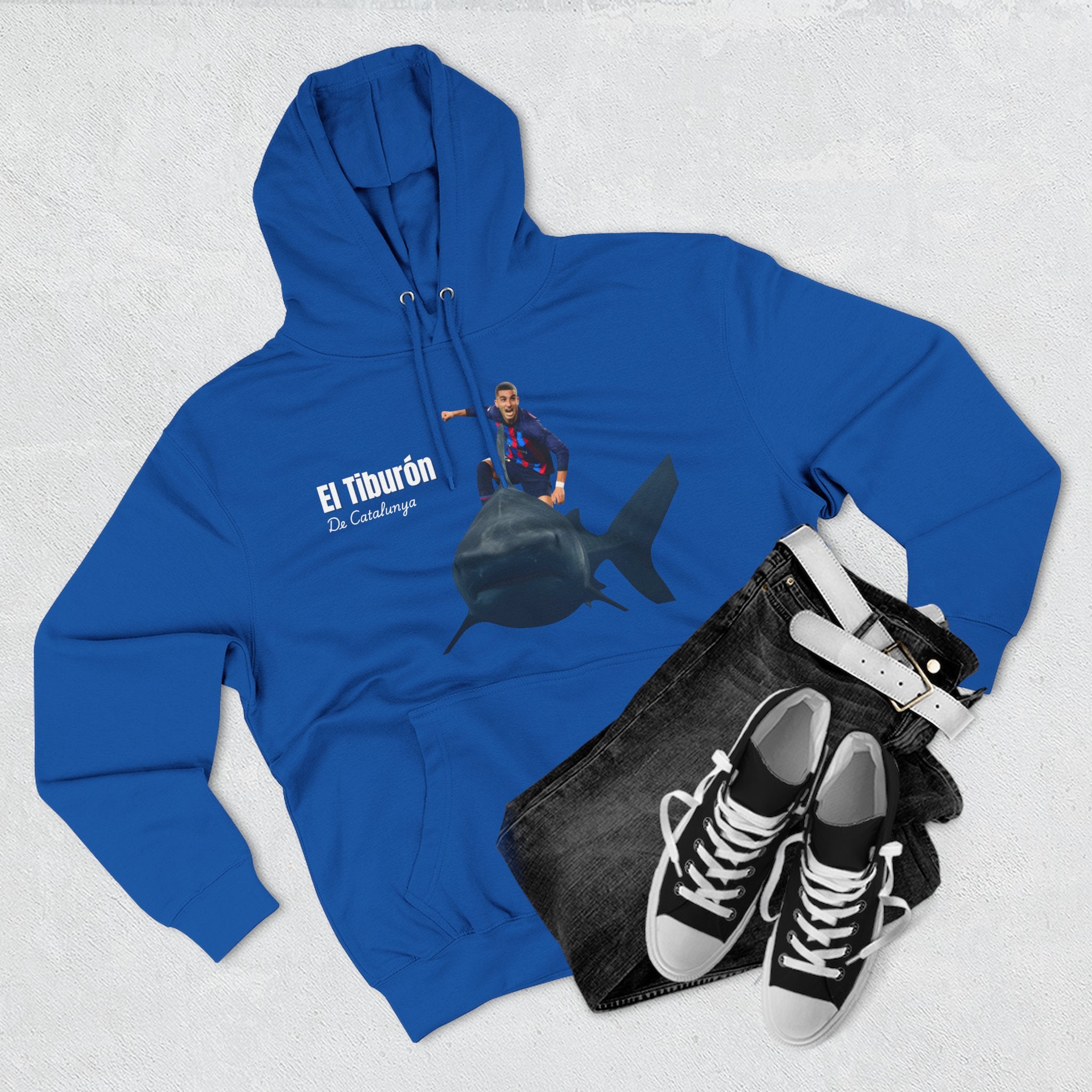 El Tiburón De Catalunya Unisex Hoodie