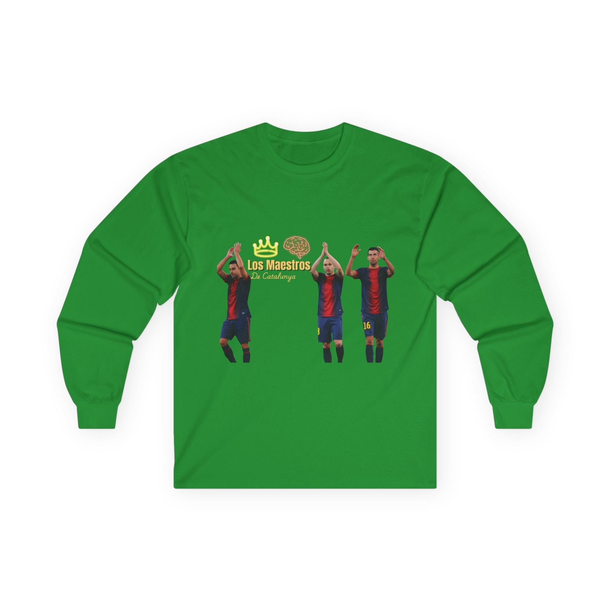 Los Maestros De Catalunya Unisex Cotton Long Sleeve Shirt
