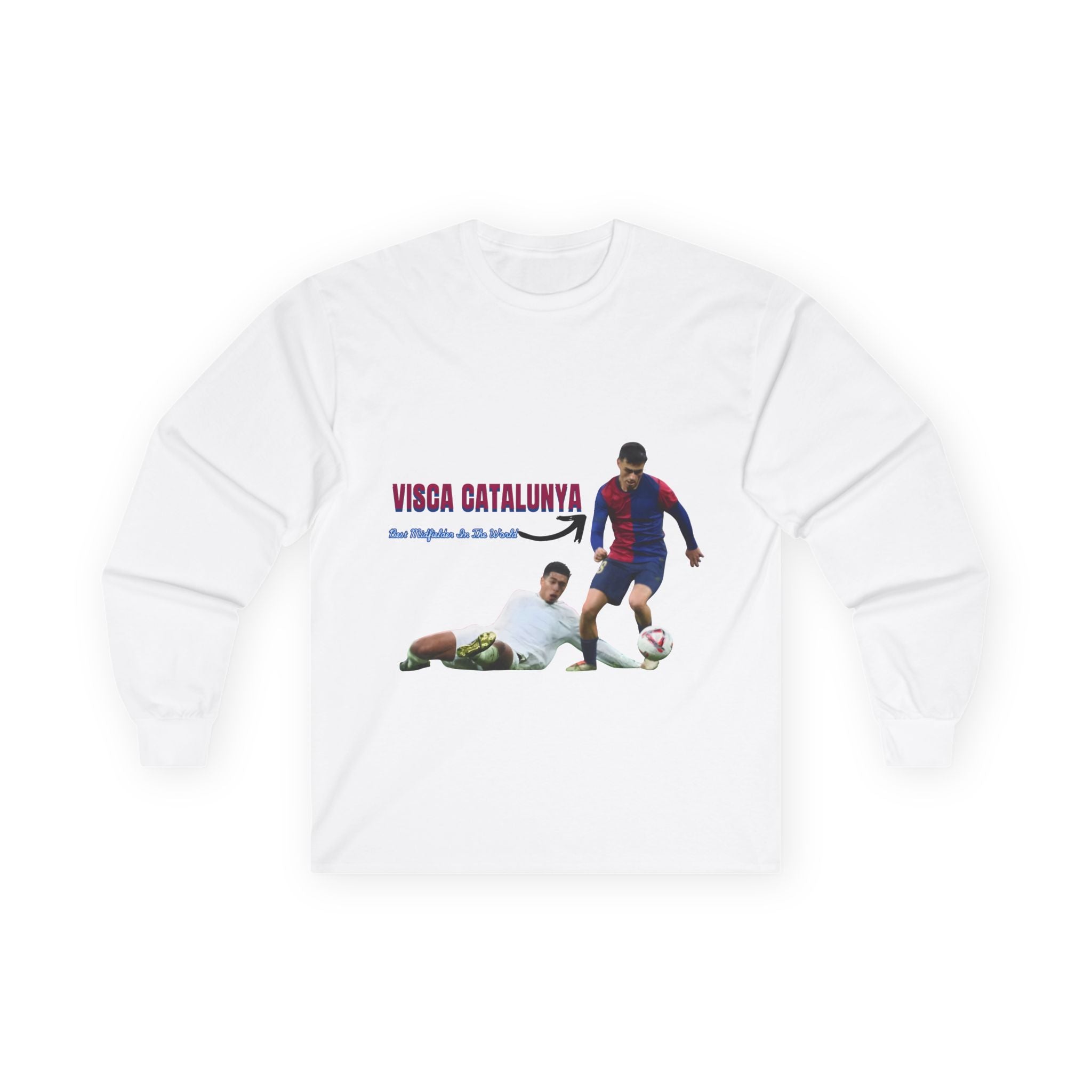 Visca Catalunya Unisex Cotton Long Sleeve Shirt