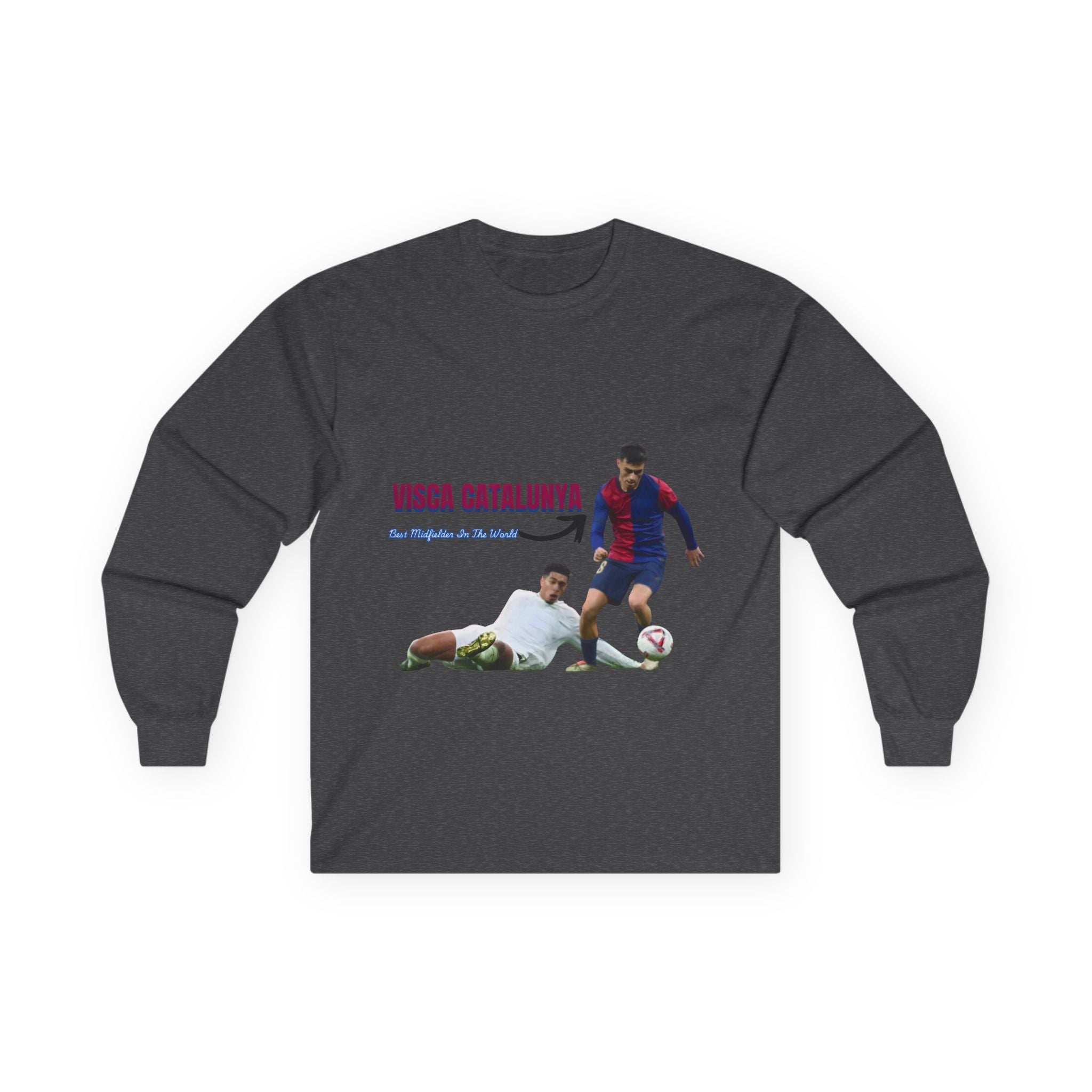 Visca Catalunya Unisex Cotton Long Sleeve Shirt