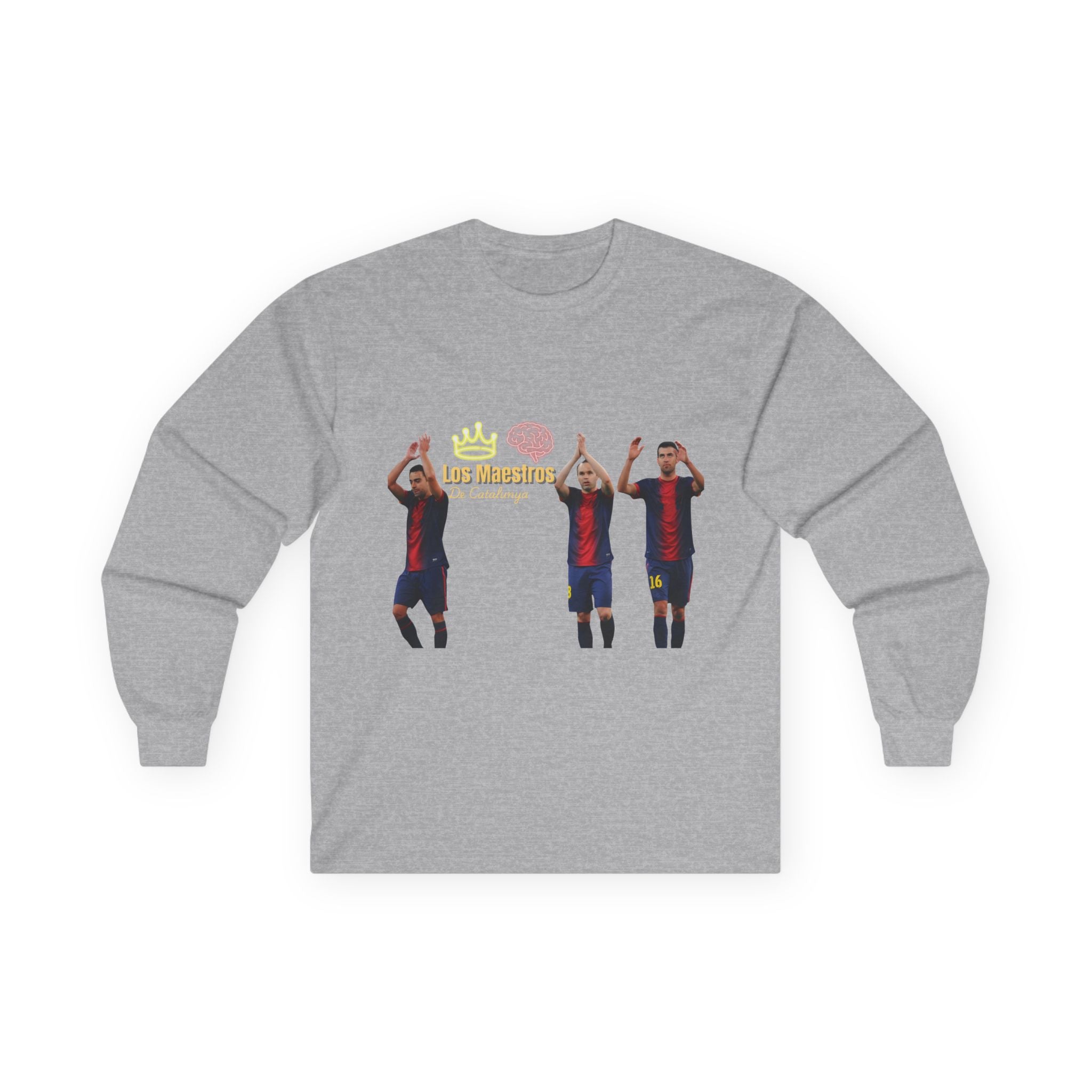 Los Maestros De Catalunya Unisex Cotton Long Sleeve Shirt