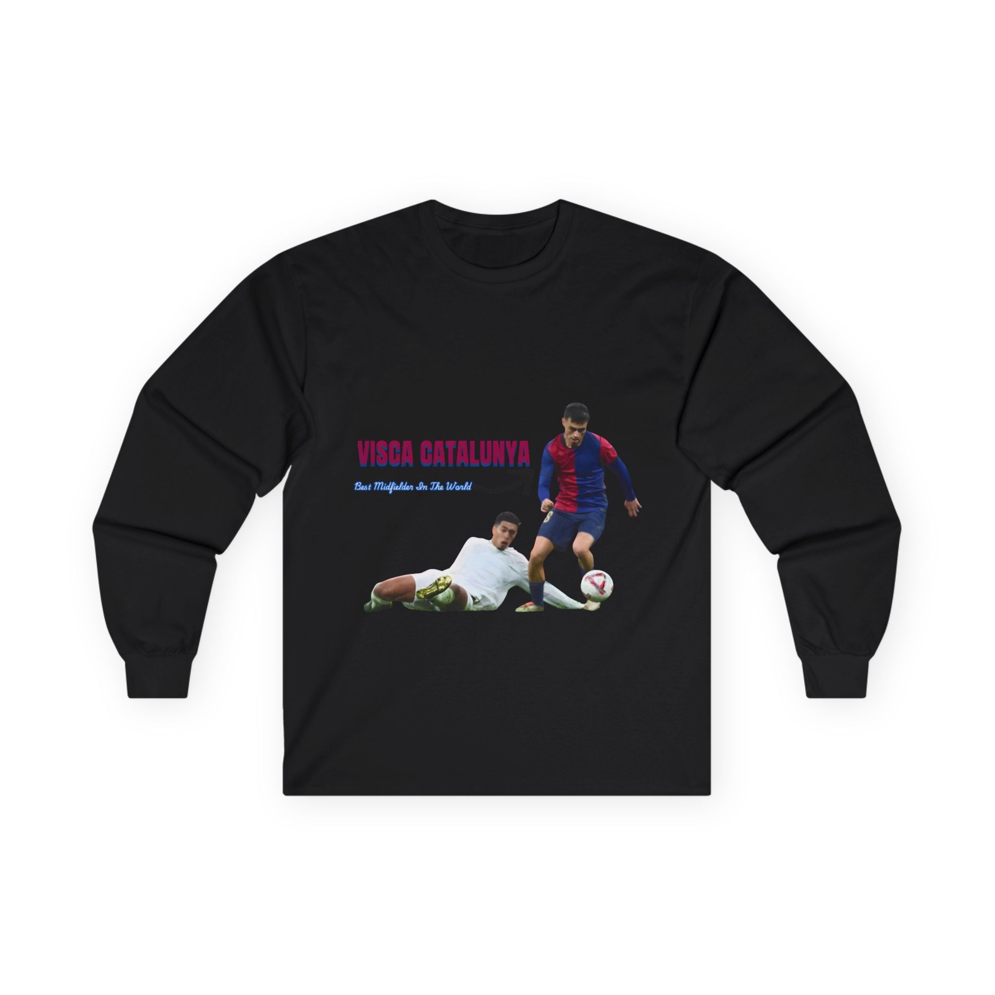 Visca Catalunya Unisex Cotton Long Sleeve Shirt