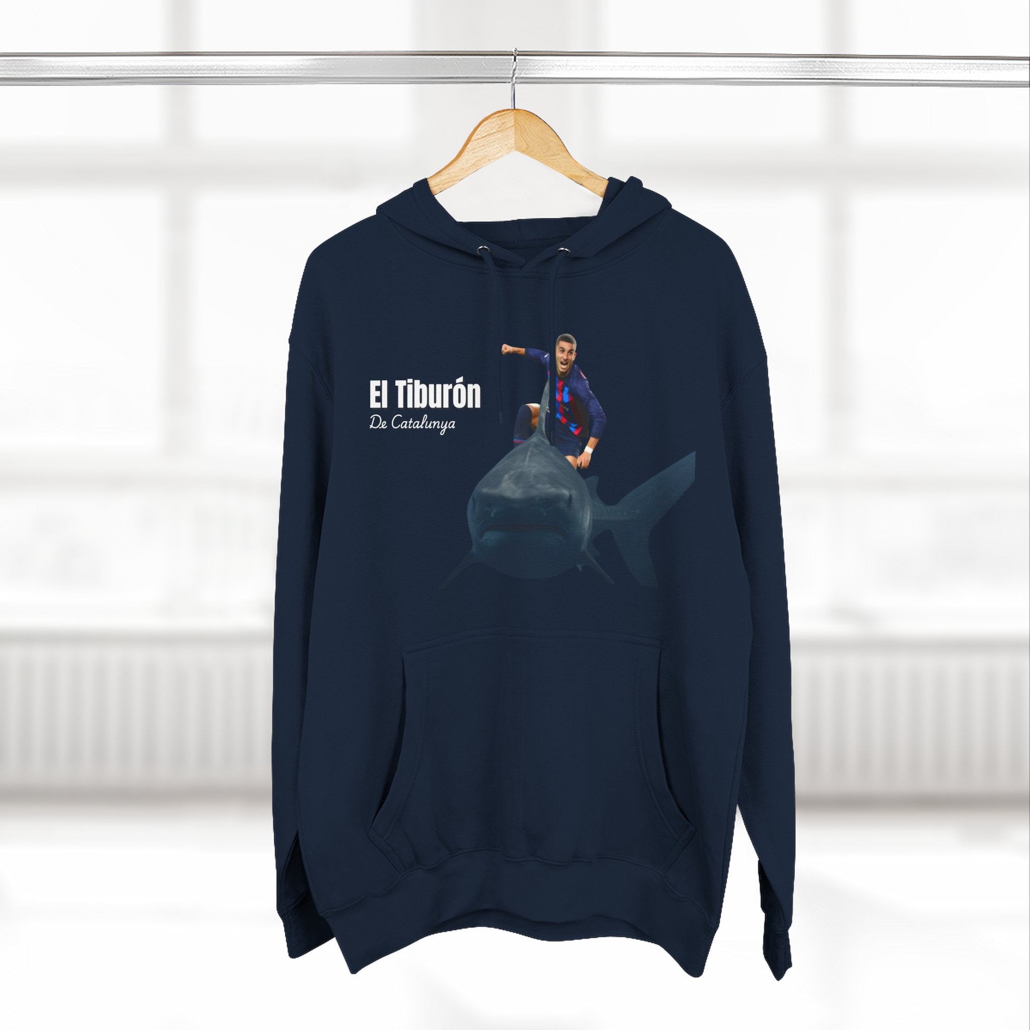 El Tiburón De Catalunya Unisex Hoodie
