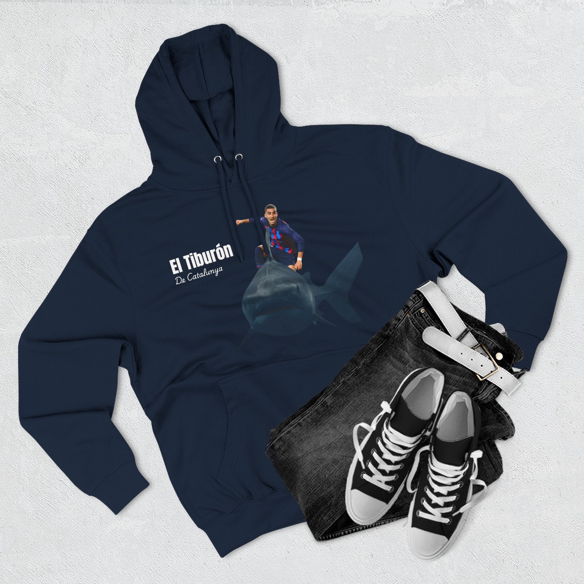El Tiburón De Catalunya Unisex Hoodie
