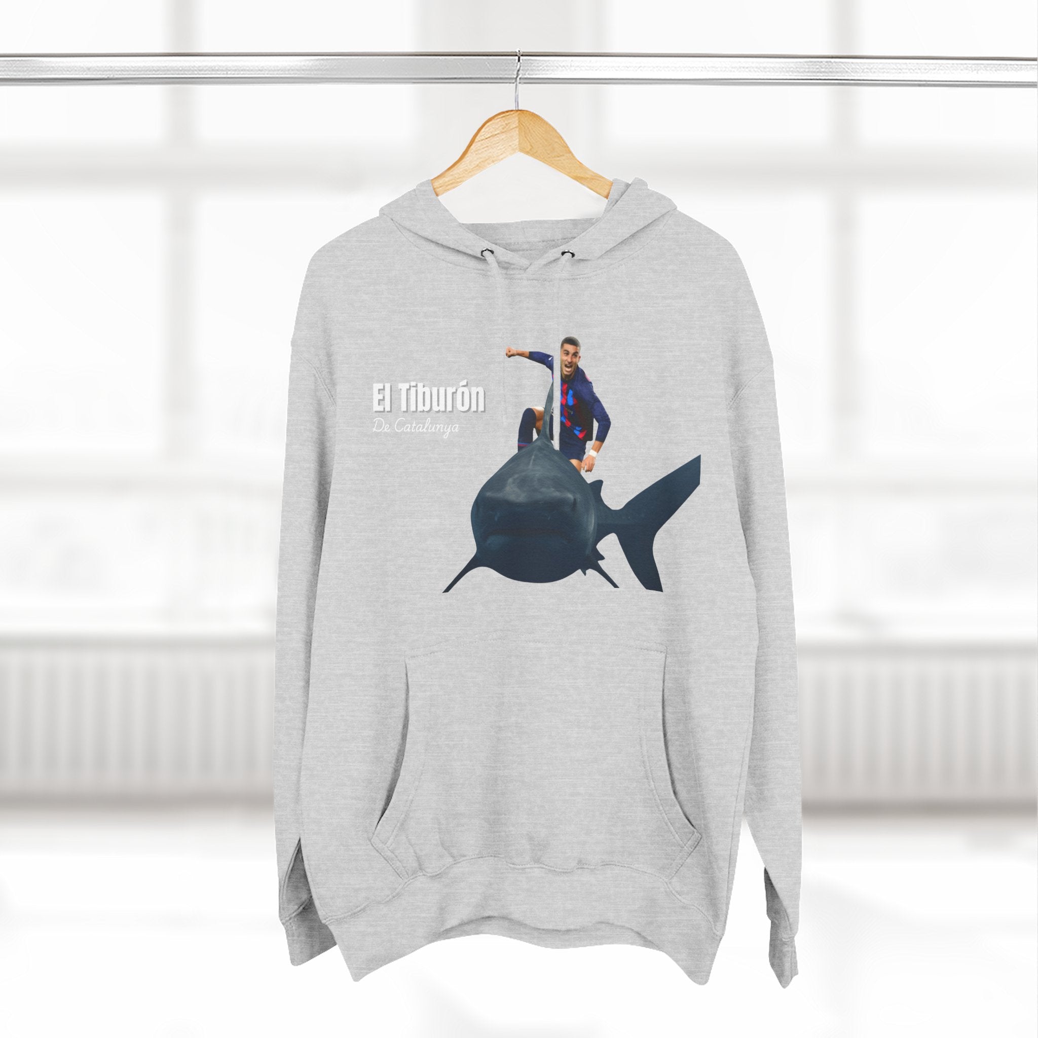 El Tiburón De Catalunya Unisex Hoodie