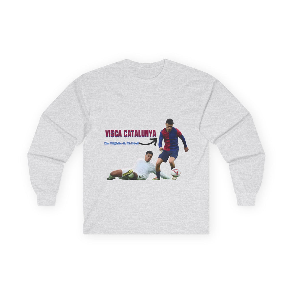 Visca Catalunya Unisex Cotton Long Sleeve Shirt