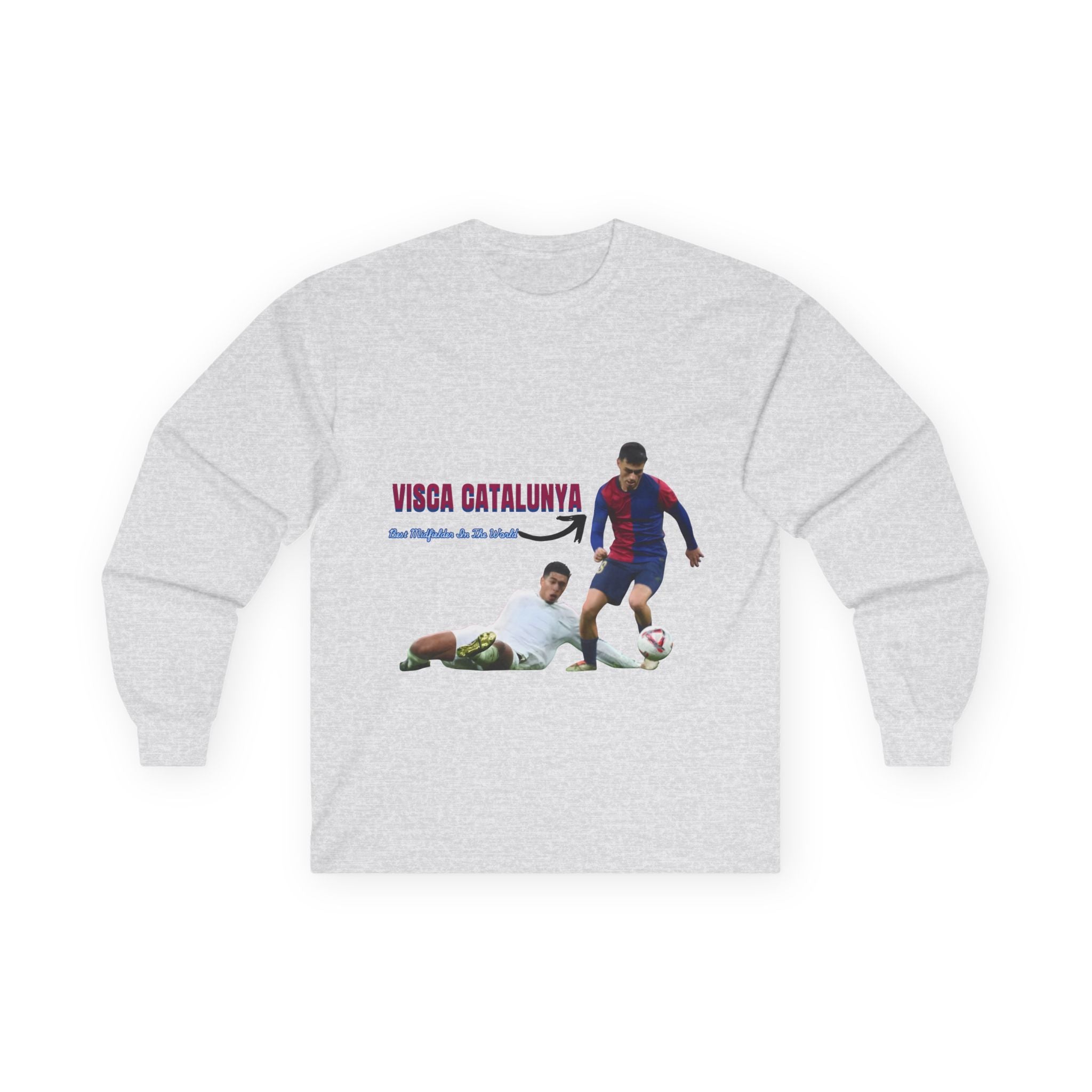 Visca Catalunya Unisex Cotton Long Sleeve Shirt