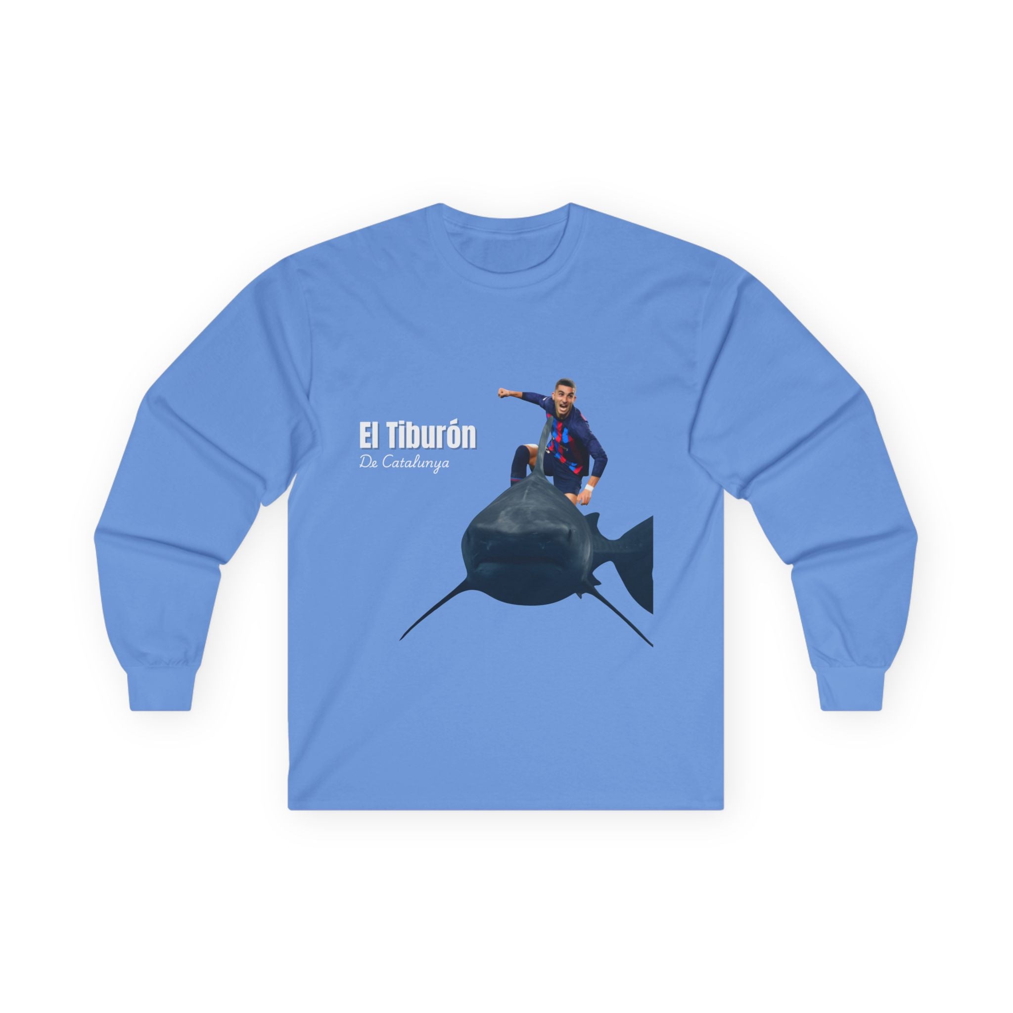 El Tiburon De Catalunya Cotton Unisex Long Sleeve Shirt