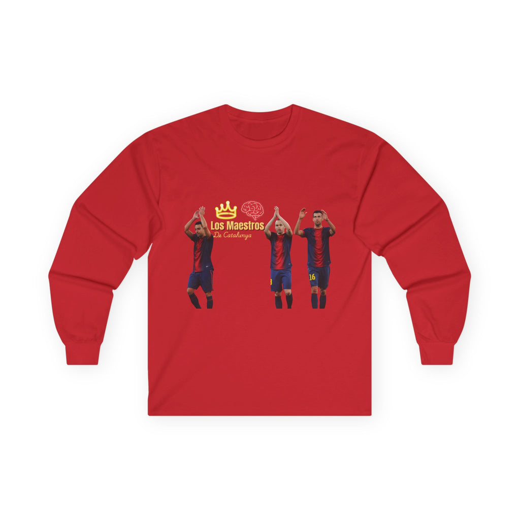 Los Maestros De Catalunya Unisex Cotton Long Sleeve Shirt