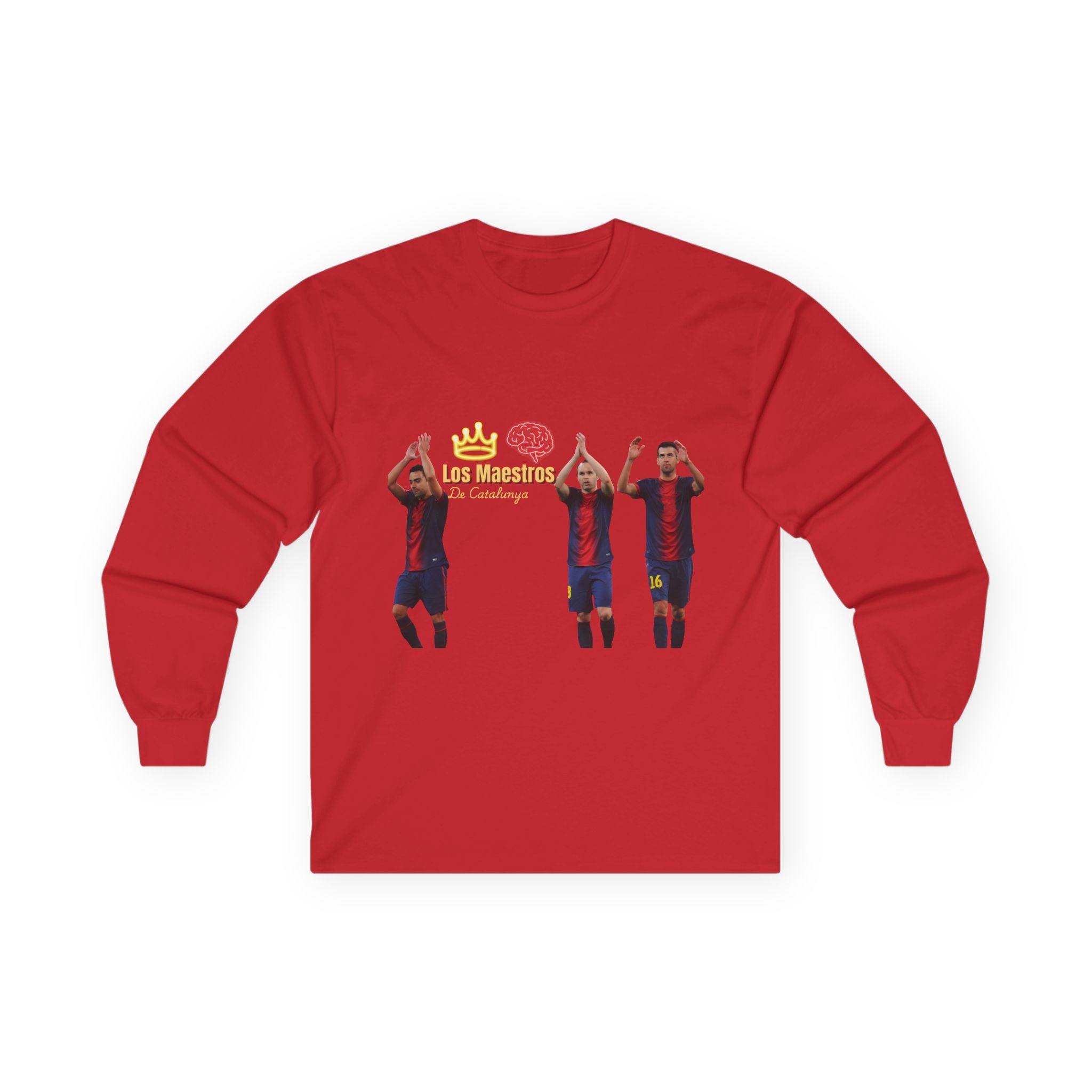 Los Maestros De Catalunya Unisex Cotton Long Sleeve Shirt