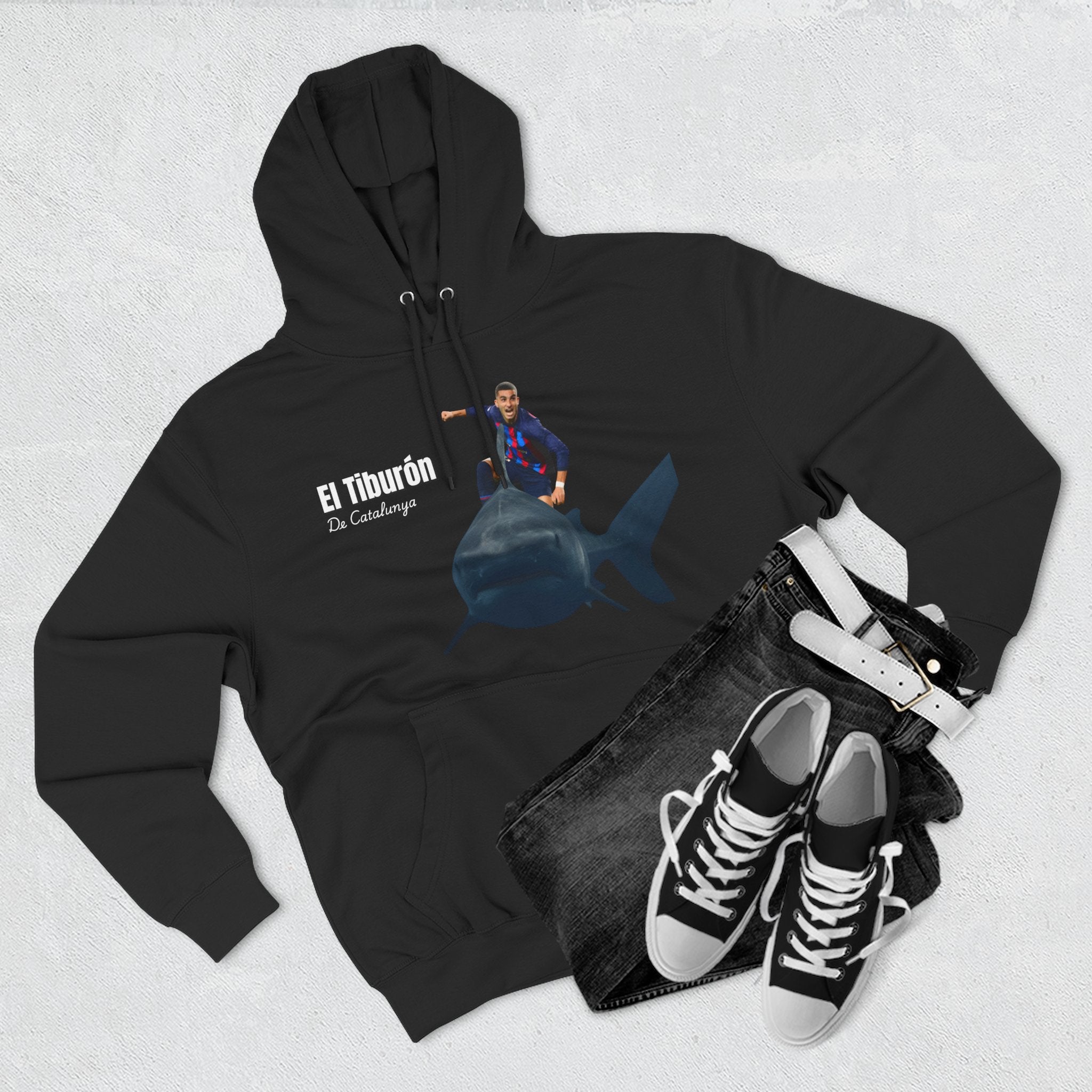 El Tiburón De Catalunya Unisex Hoodie