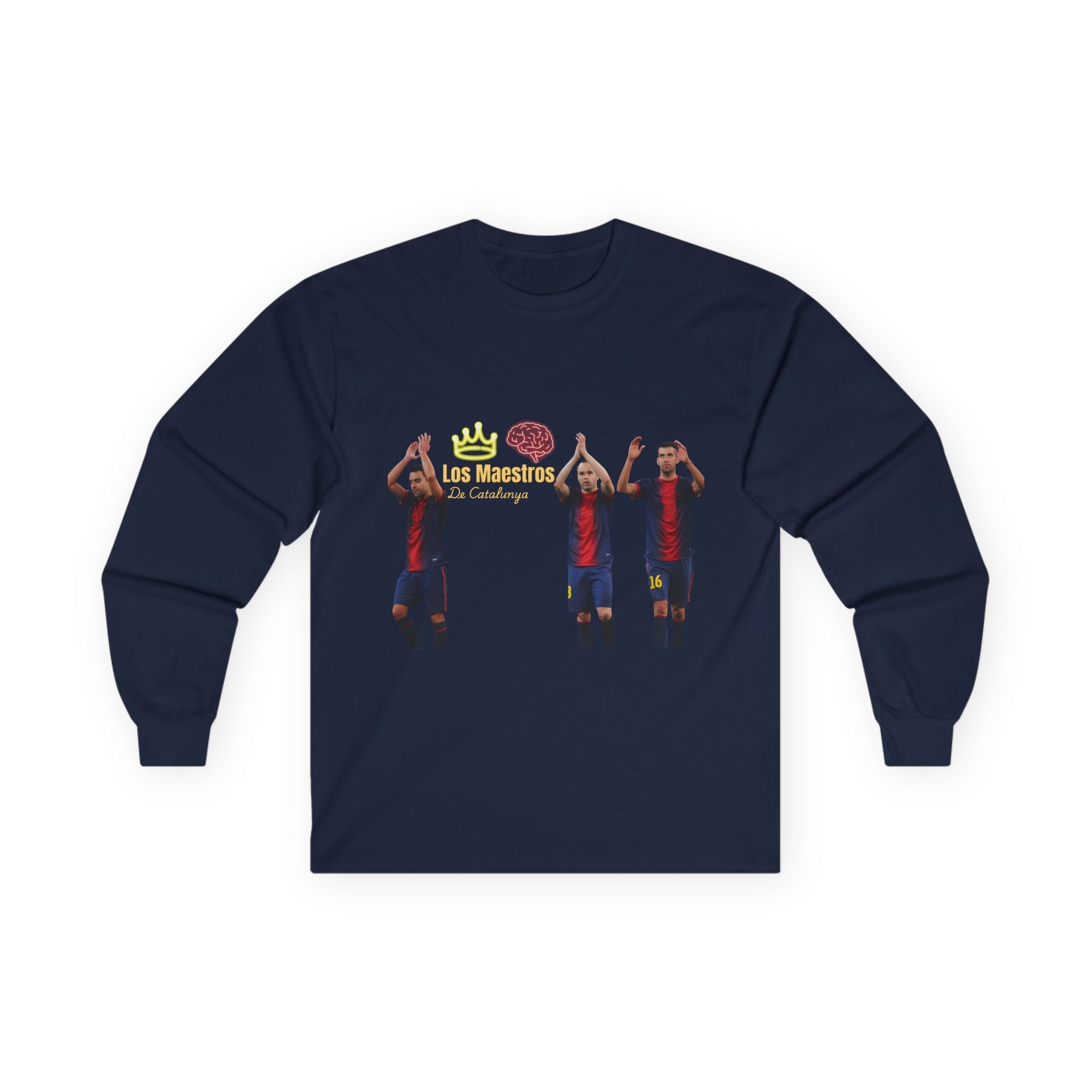 Los Maestros De Catalunya Unisex Cotton Long Sleeve Shirt