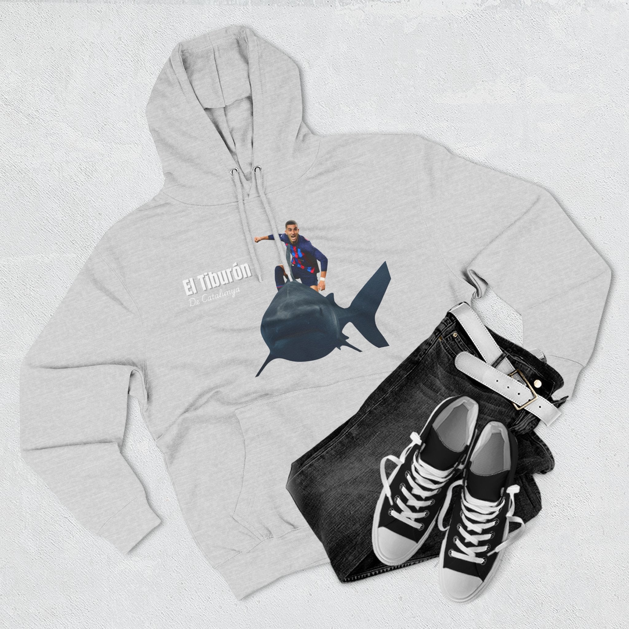 El Tiburón De Catalunya Unisex Hoodie