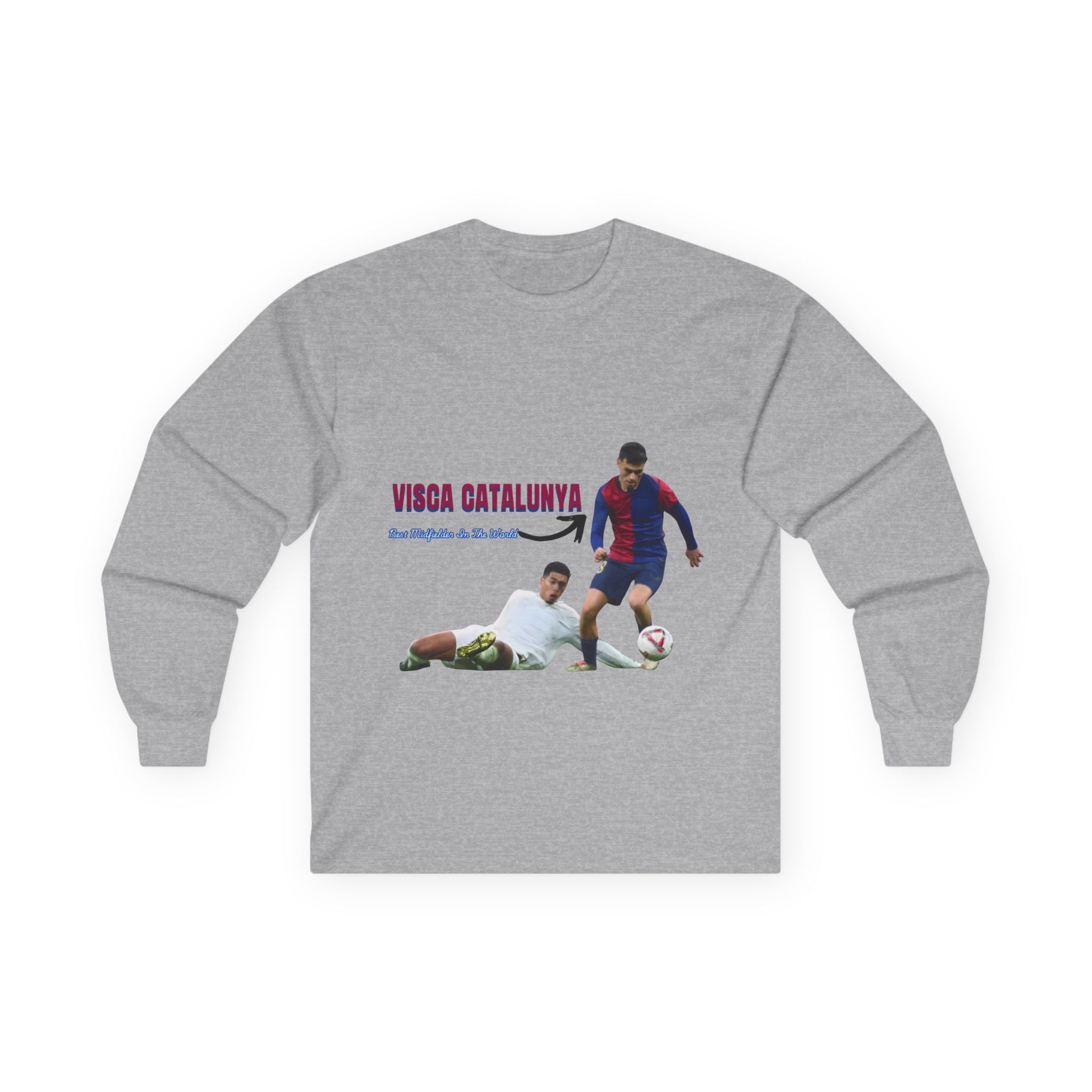 Visca Catalunya Unisex Cotton Long Sleeve Shirt