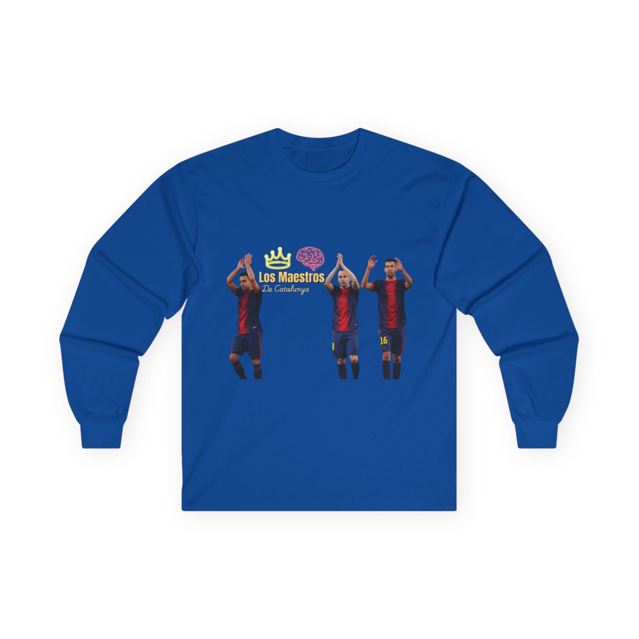 Los Maestros De Catalunya Unisex Cotton Long Sleeve Shirt