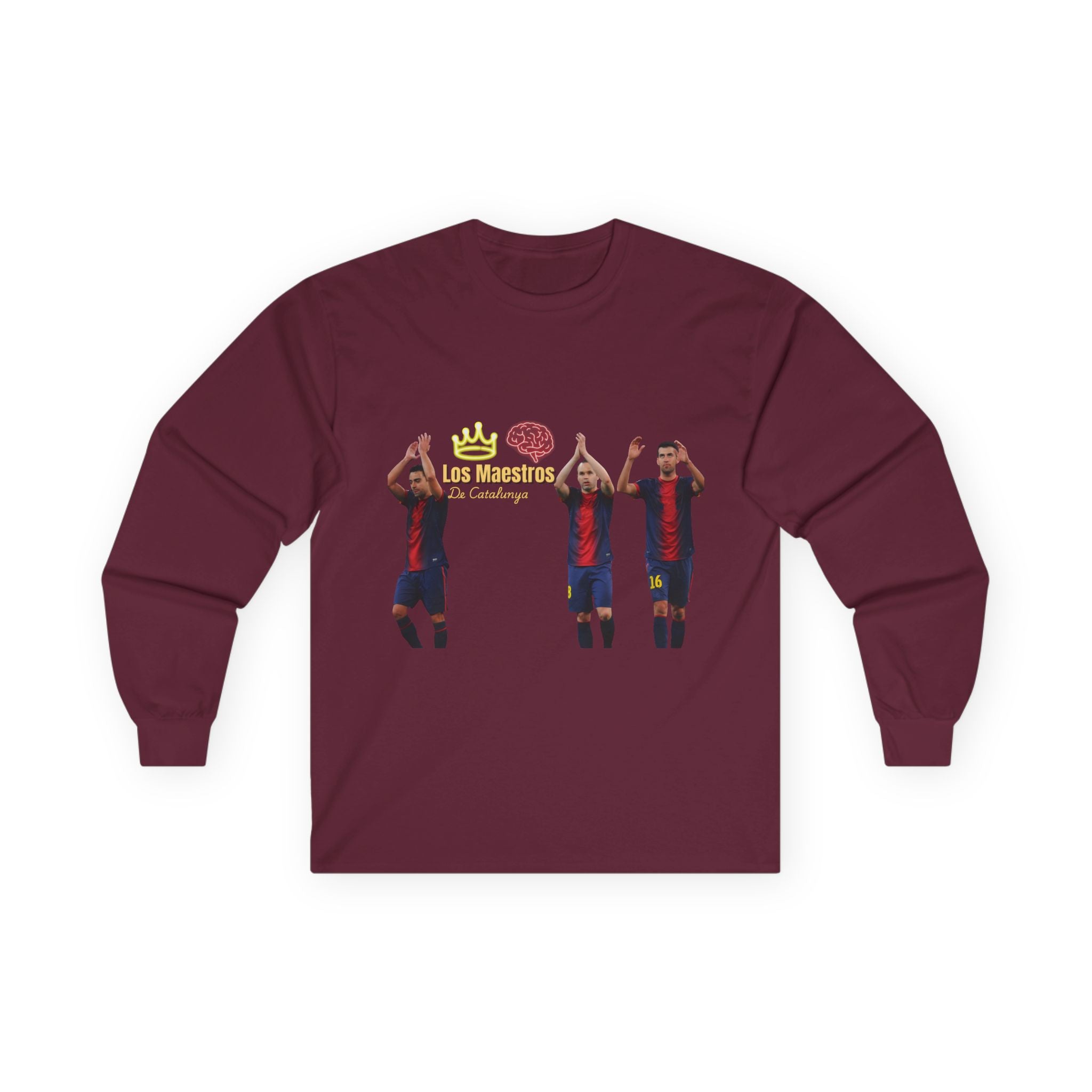 Los Maestros De Catalunya Unisex Cotton Long Sleeve Shirt