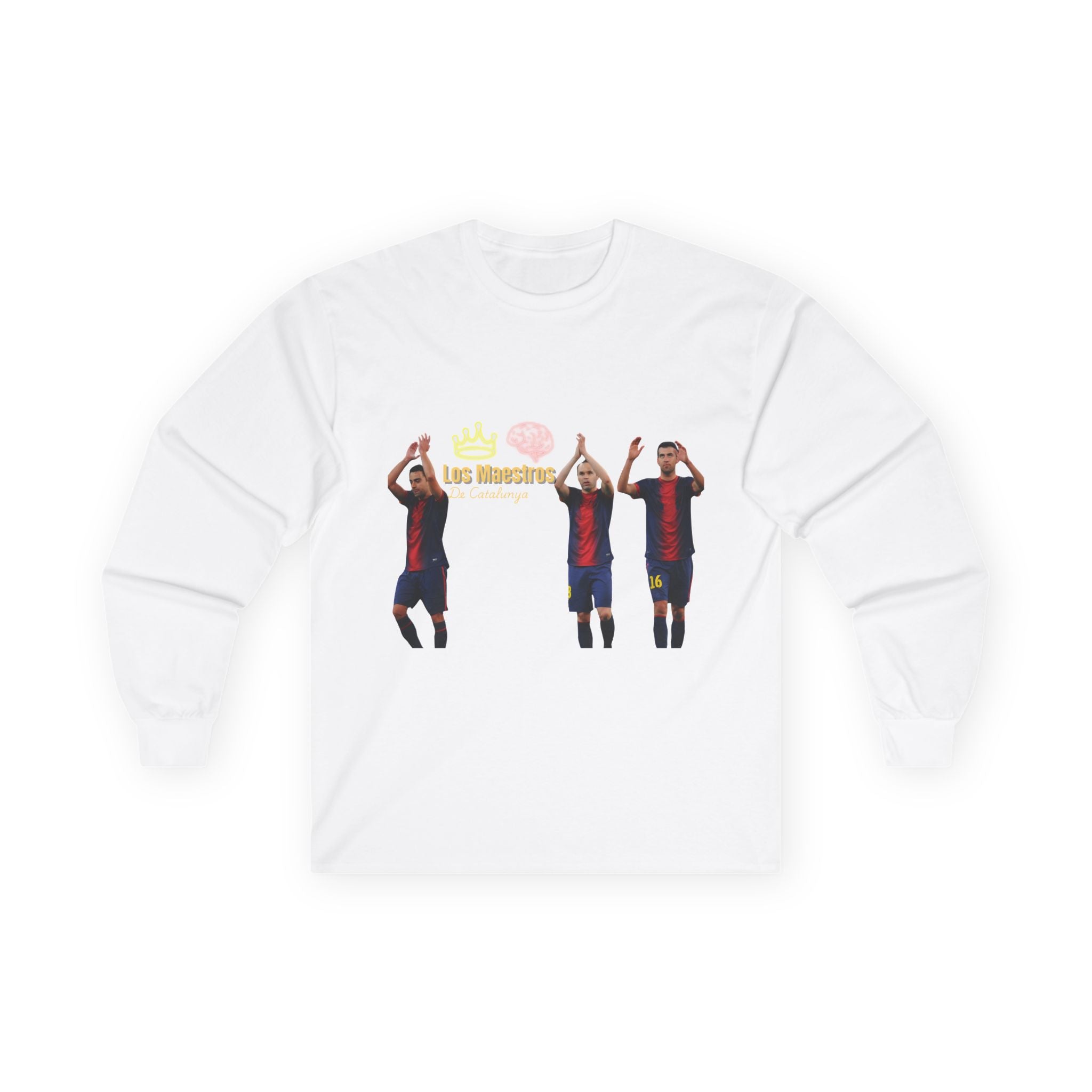 Los Maestros De Catalunya Unisex Cotton Long Sleeve Shirt