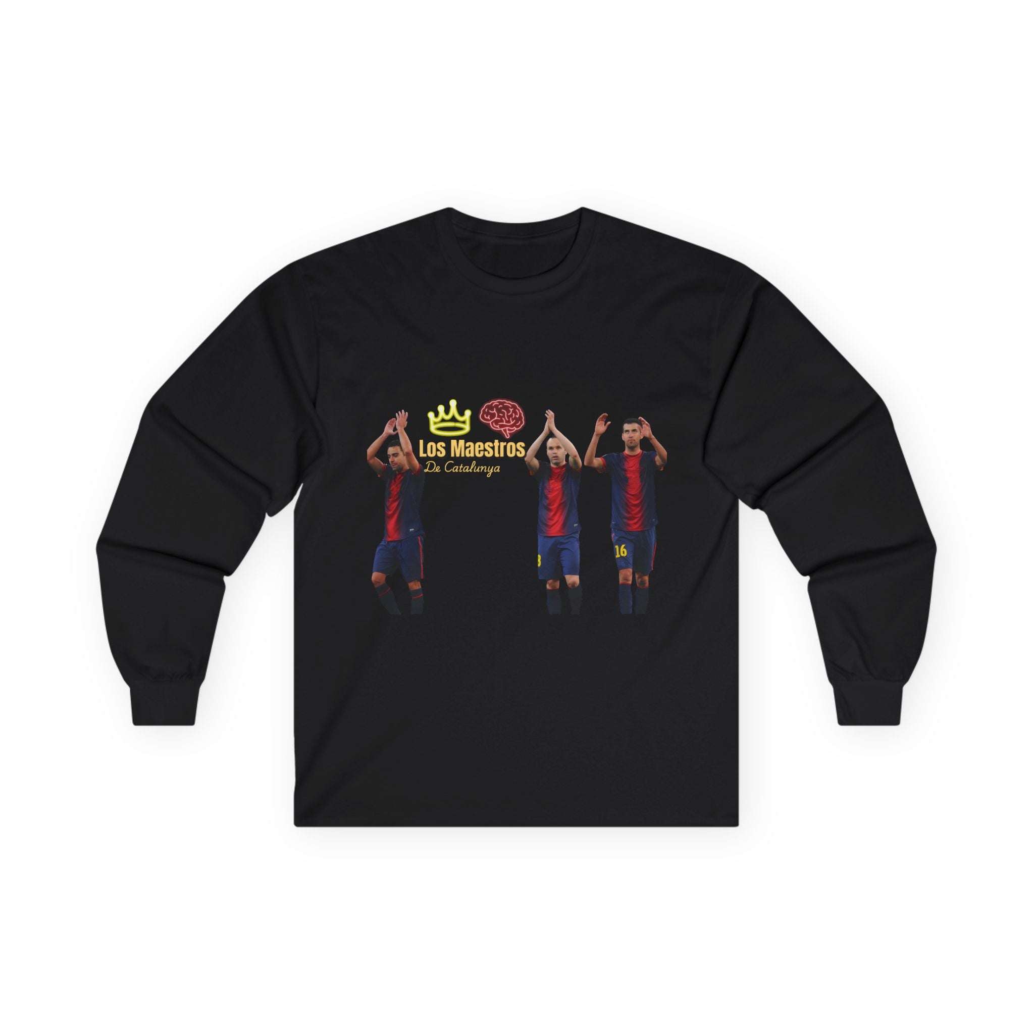 Los Maestros De Catalunya Unisex Cotton Long Sleeve Shirt